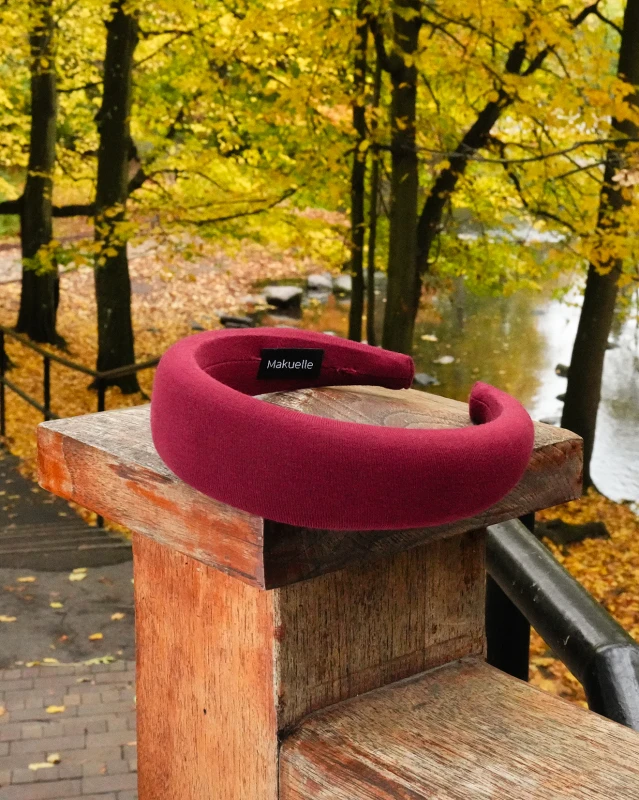 Opaska z pianką SOFA Bordo