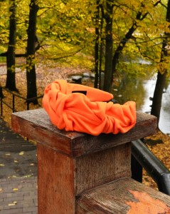 Opaska marszczona ROXY Soczysta Pomarańcz Aperol
