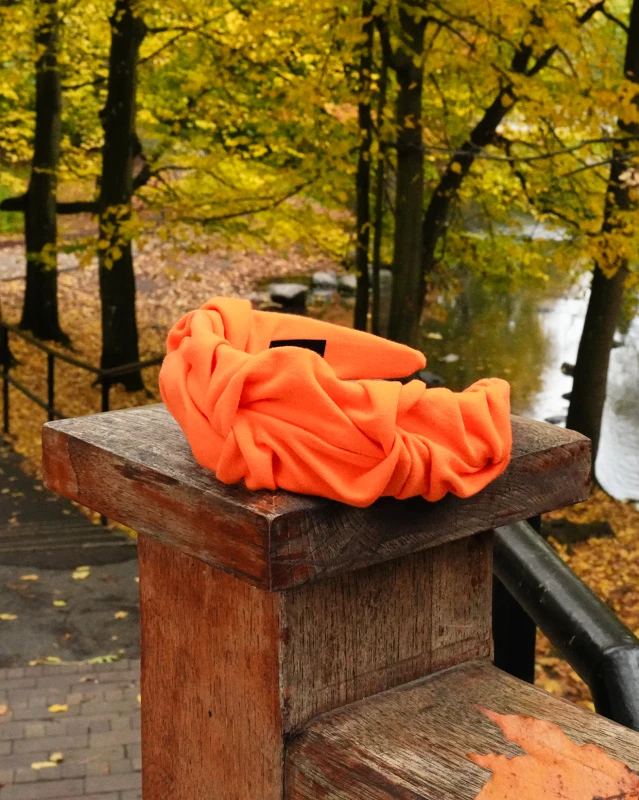 Opaska marszczona ROXY Soczysta Pomarańcz Aperol