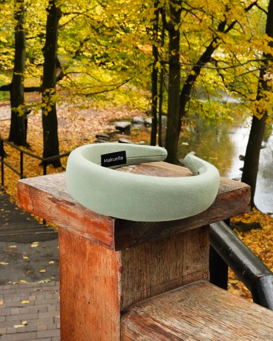 Opaska z pianką SOFA Oliwka \ green oil